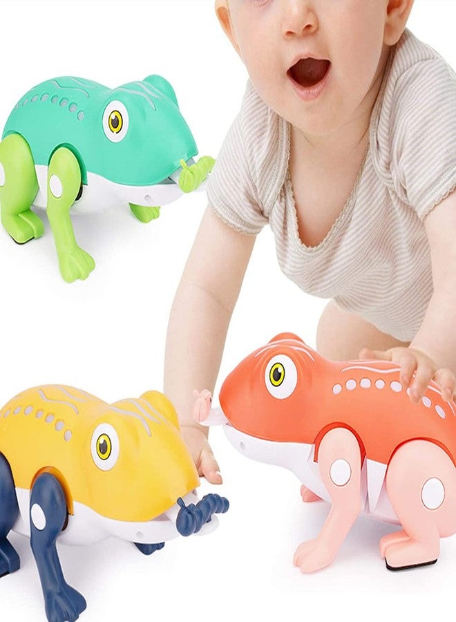 Kabello Hungry Jumping Frog Musical Toy with Light and Sound Effects - Great Gift for Toddlers Boys and Girls (Multicolor) 1 Pcs - Image 1